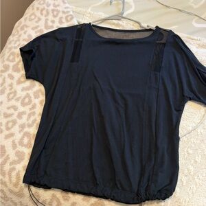 Lucy Mesh workout tee